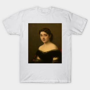 Portrait of a Woman by Jean-Jacques Henner T-Shirt